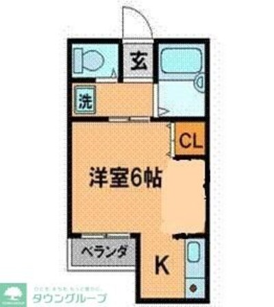 セントハイムの物件間取画像